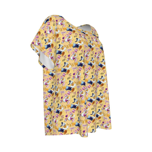 Feisty Marathon Match-Up - Women’s Relaxed Fit Scoop Tee