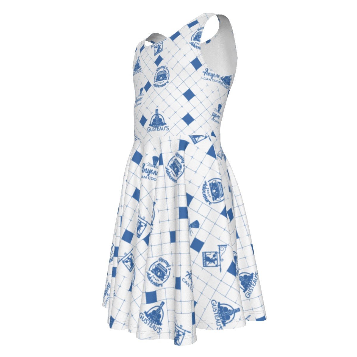 Chez Little Chef - Kid's Sleeveless Skater Dress