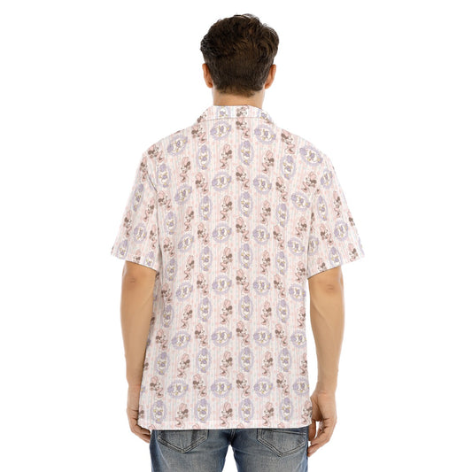 Sweet Springtime Minnie & Daisy - Men's Hawaiian Button Up Shirt