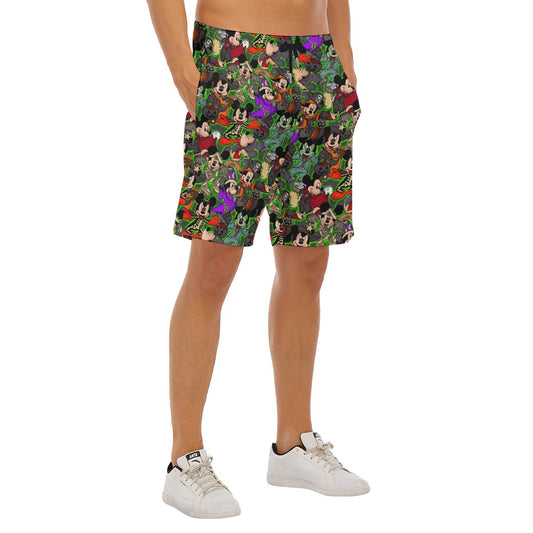 Halloween Costume Mashup - Men’s Pocket Beach Shorts