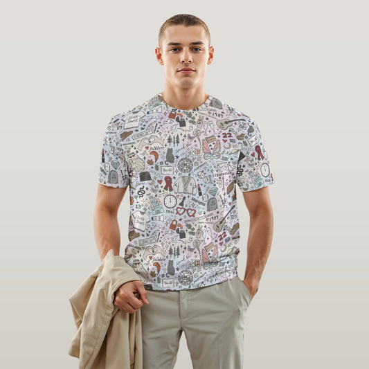 Every Era Collage - Men's Short Sleeve T-Shirt