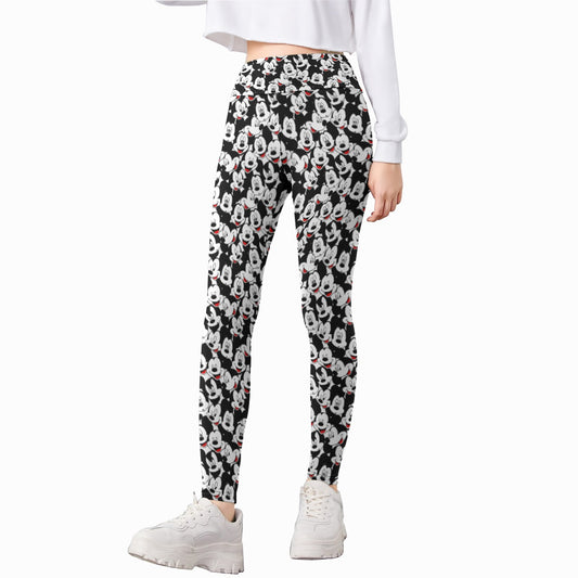 Many Faces of Classic Mouse - Kid's Leggings