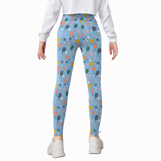 Pickleball and Cocktails - Kid's Leggings