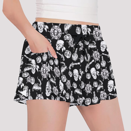A Pirate Life  - Girls’ Flowy Pocket Shorts