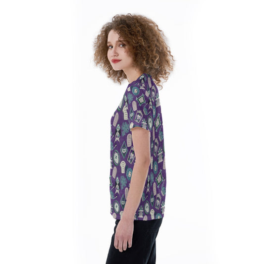 Tomb Sweet Tomb - Women's Short Sleeve V-Neck T-Shirt