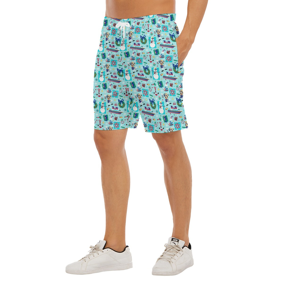 Mouse's Merry Cruise - Men’s Pocket Beach Shorts