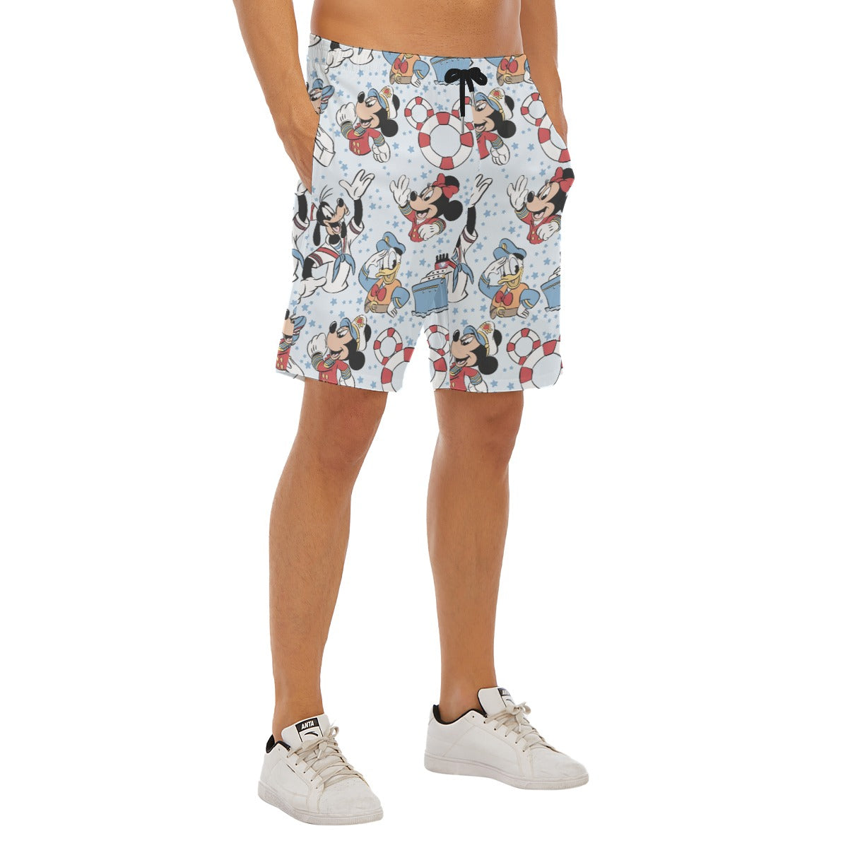 Sailor Cruise Stars - Men’s Pocket Beach Shorts
