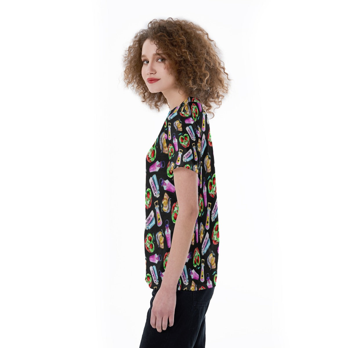 Pick Your Poison - Women's Short Sleeve V-Neck T-Shirt