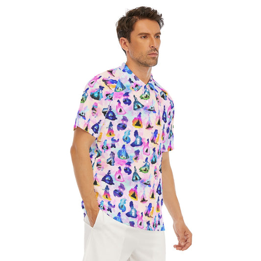 Princess And Classic Animation Silhouettes - Men's Polo Shirt