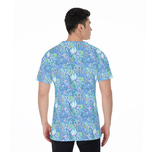 Bright Tropical Princess - Royal Beach Day - Men's Short Sleeve T-Shirt