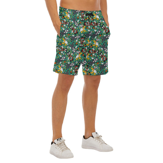 Beloved Couple as Spooky Pairp; Sally - Men’s Pocket Beach Shorts