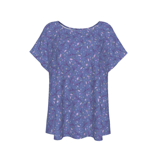 Lavender Vibes - Women’s Relaxed Fit Scoop Tee
