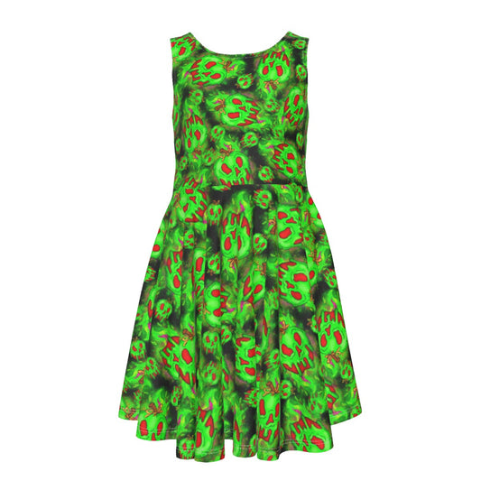 Just One Bite - Kid's Sleeveless Skater Dress