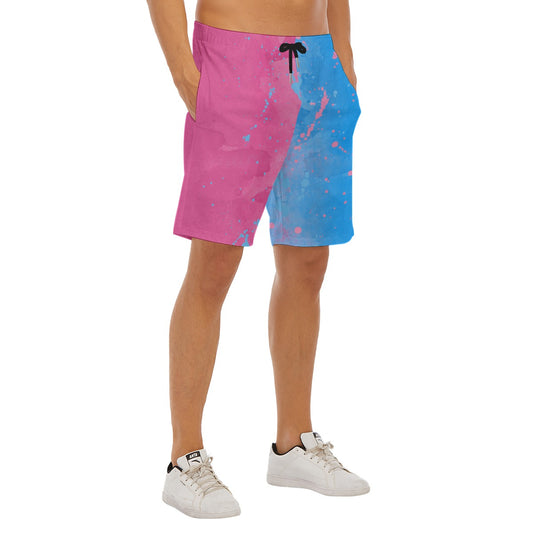 Pink or Blue Sleeping Beauty Inspired - Men’s Pocket Beach Shorts
