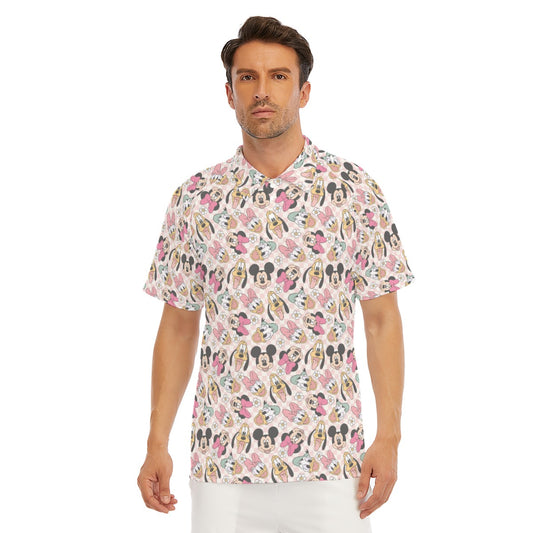 Pastel Picnic Party - Men's Polo Shirt