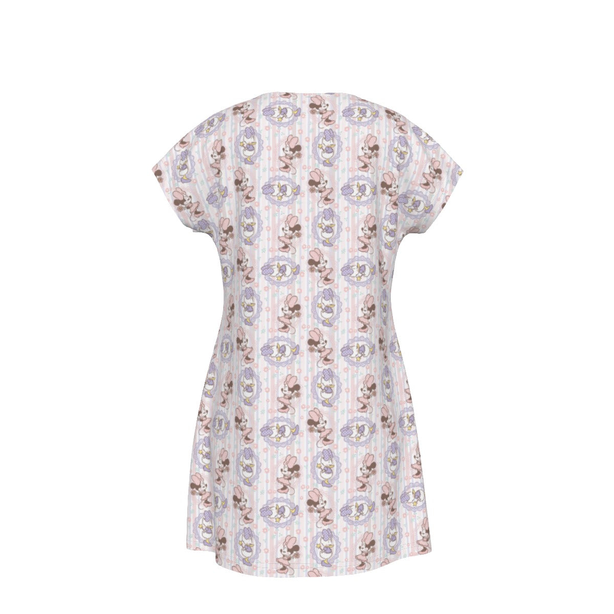 Sweet Springtime Style Duo - Women's T-Shirt Dress