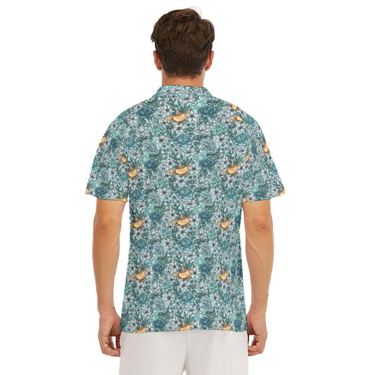 Fairytale Florals - Arabian Princess - Men's Polo Shirt