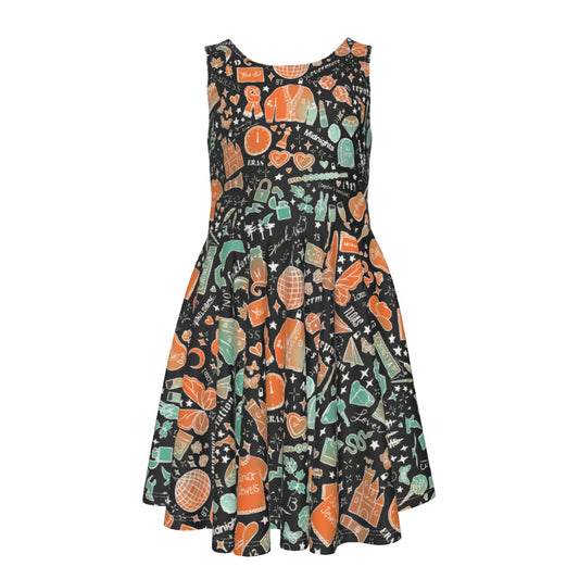 Showgirl Era Icons - Kid's Sleeveless Skater Dress
