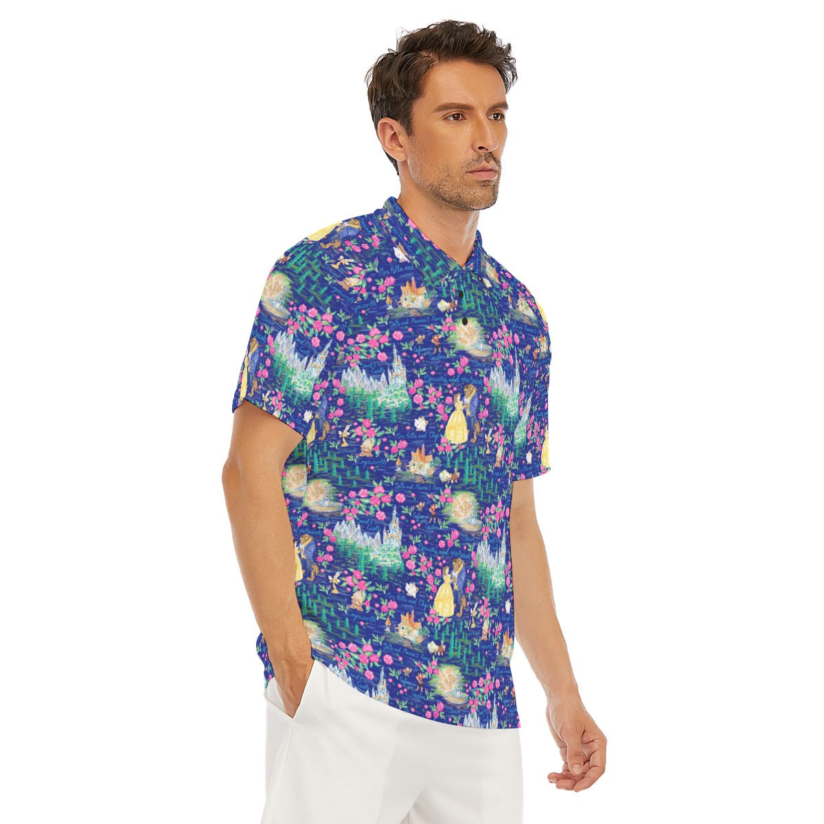 Enchanted Forest Romance - Men's Polo Shirt