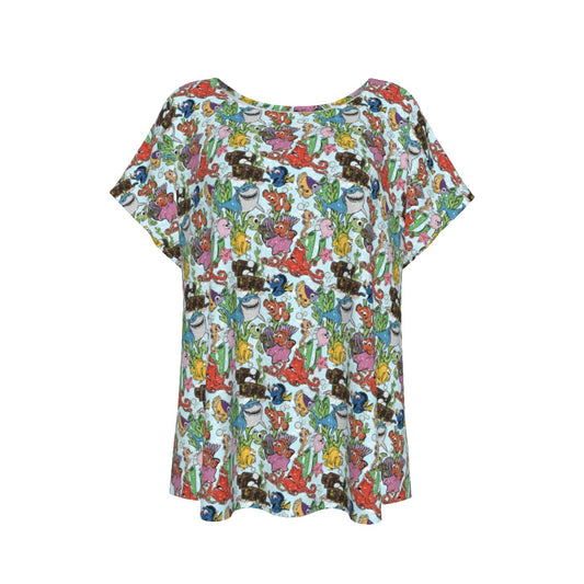 Fish Are Friends Reef - Women’s Relaxed Fit Scoop Tee