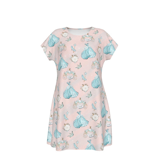 Pastel Midnight Magic - Women's T-Shirt Dress
