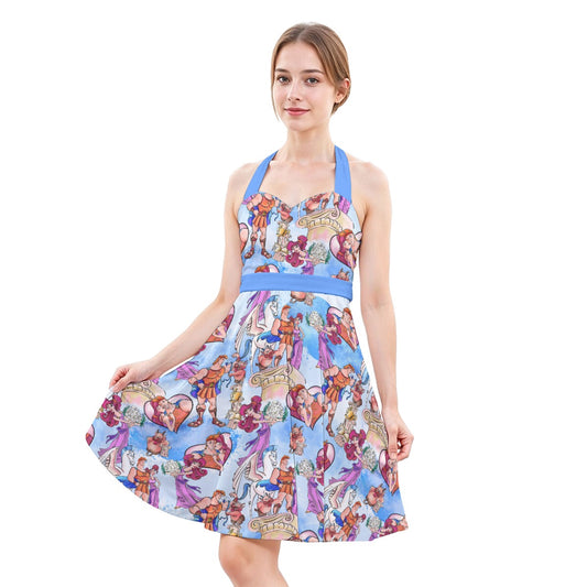 I Won't Say I'm In Love - Women's Halter Vintage Pocket Dress