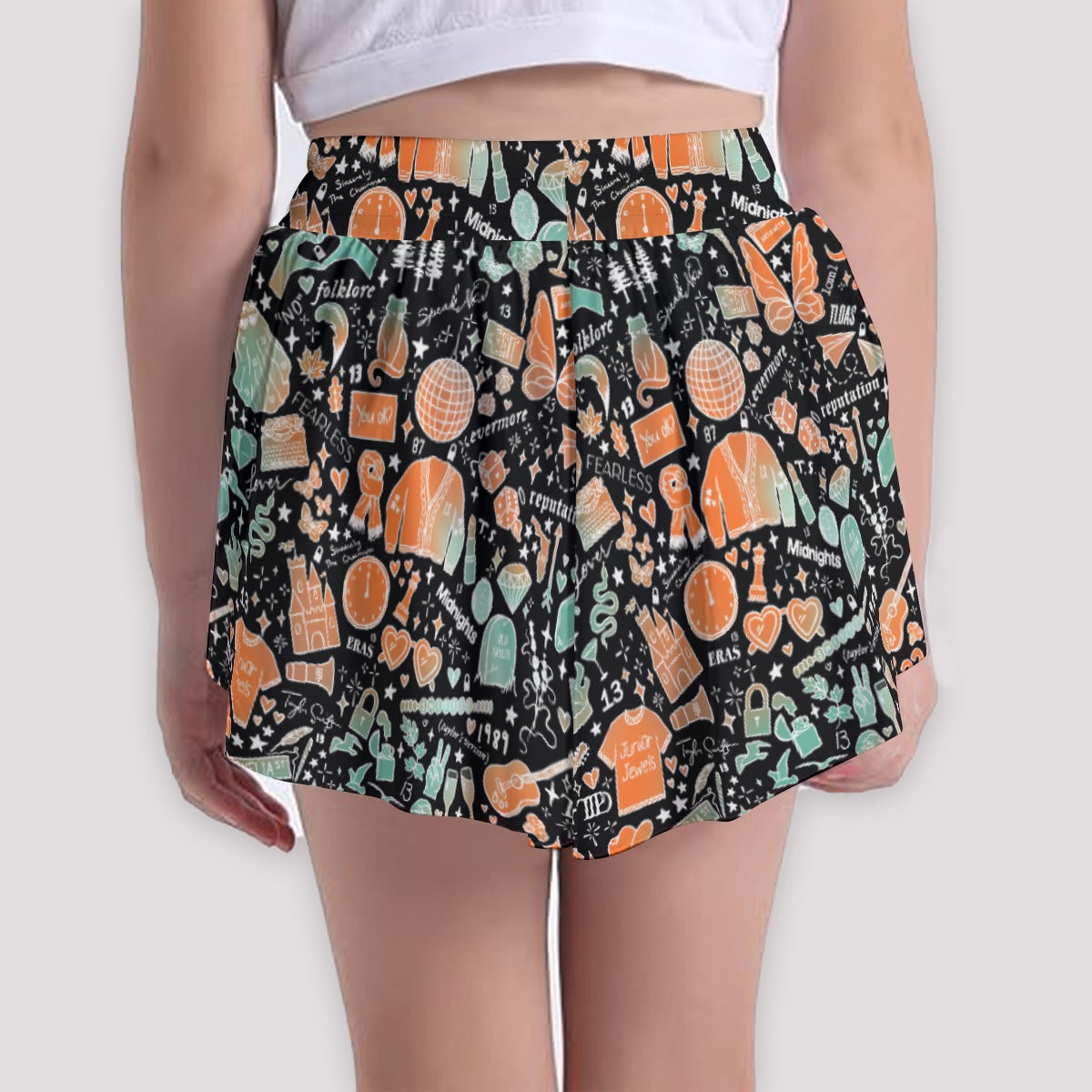 Showgirl Era Icons - Girls’ Flowy Pocket Shorts