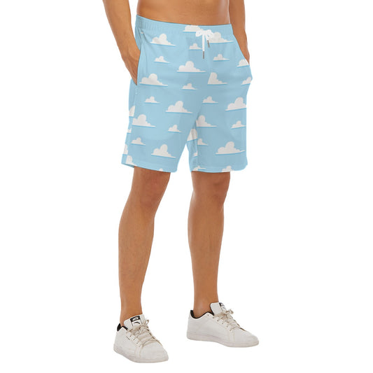 Pixar Clouds - Men’s Pocket Beach Shorts