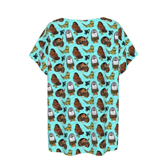 Shapeshifting Island Hero - Women’s Relaxed Fit Scoop Tee