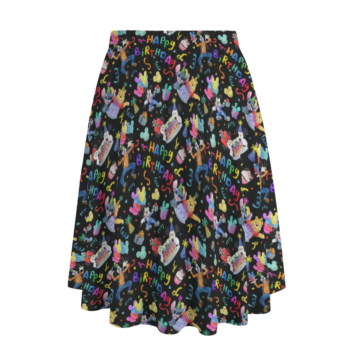 Happy Birthday Celebration - Women’s Pocket Midi Skirt