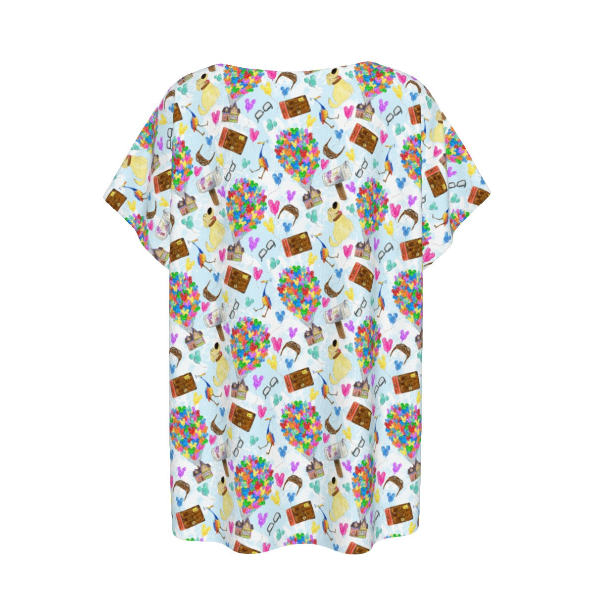 Up Adventure Icons - Women’s Relaxed Fit Scoop Tee