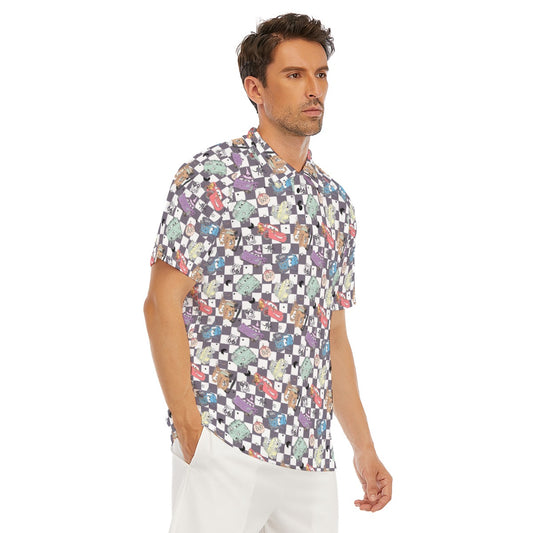 Halloween Racing Crew - Men's Polo Shirt