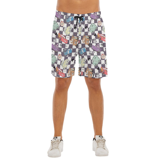 Halloween Racing Crew - Men’s Pocket Beach Shorts