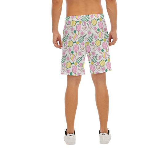 Pretty Pickleball Paddles - Men’s Pocket Beach Shorts
