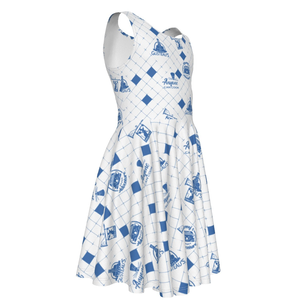 Chez Little Chef - Kid's Sleeveless Skater Dress