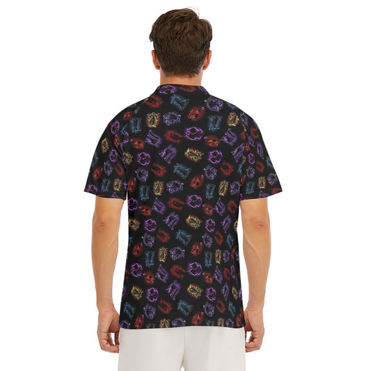 Villain Silhouettes Sparkle - Men's Polo Shirt