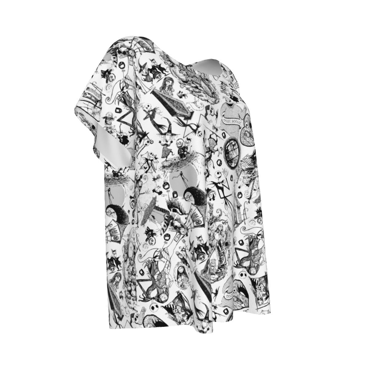 Nightmare Halloween Sketches - Women’s Relaxed Fit Scoop Tee