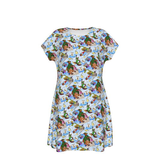 Robin Hood Adventure - Women's T-Shirt Dress