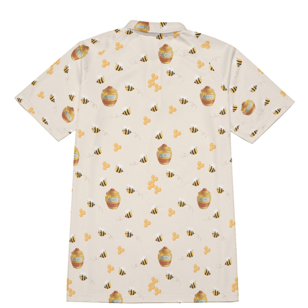 Sweet Hunny Pot & Bees - Men's Polo Shirt