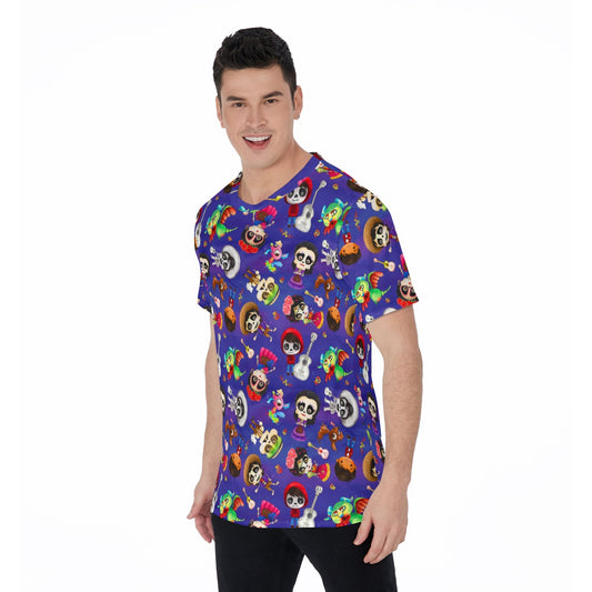 Poco Loco Día de Muertos - Men's Short Sleeve T-Shirt