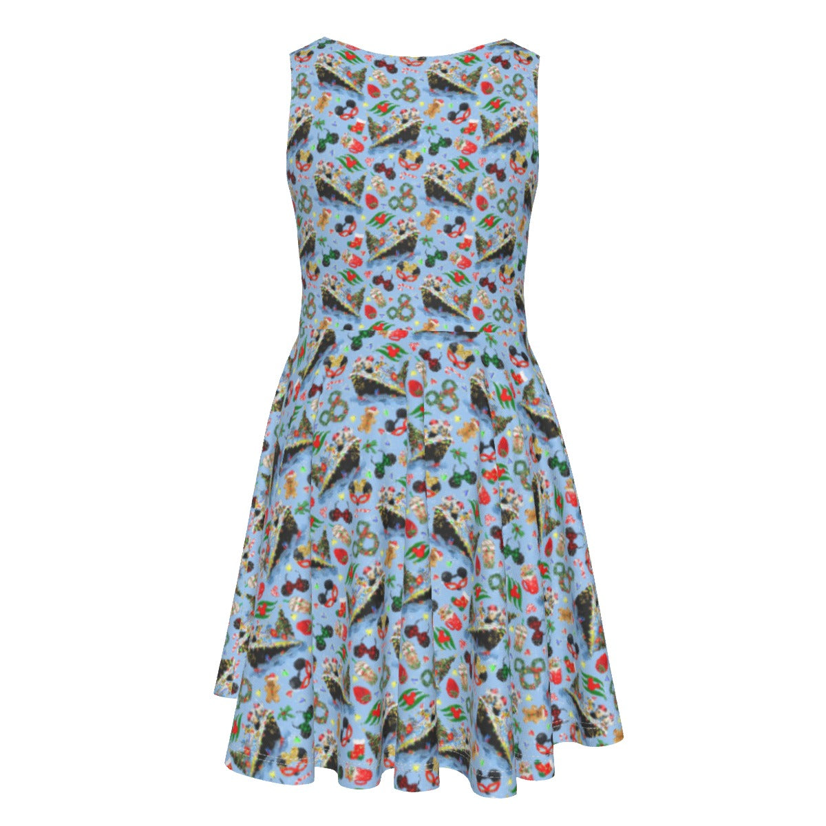 Very Merrytime Christmas Cruise - Kid's Sleeveless Skater Dress