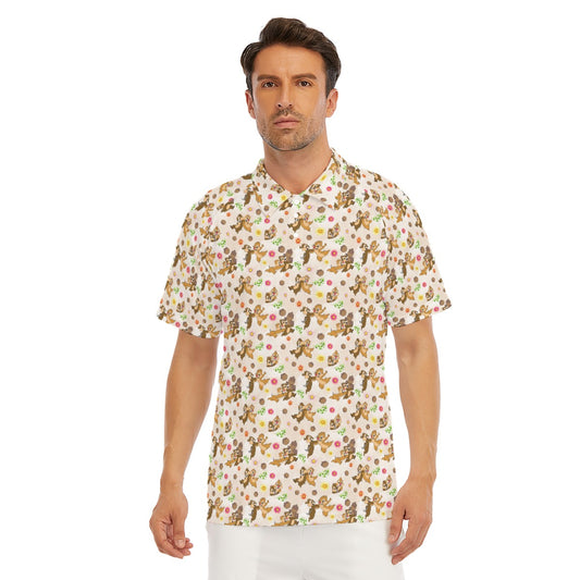 Cheeky Chipmunk Duo - Men's Polo Shirt