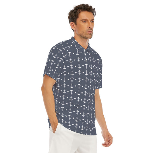 Anchors & Mouse Ears - Men's Polo Shirt