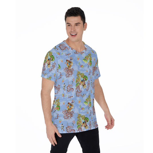 Briar Patch Splash - Men's Short Sleeve T-Shirt