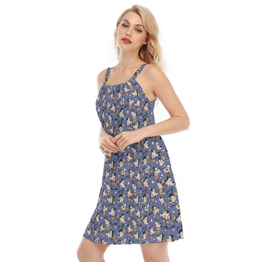Funny Silly Dog - Women’s Adjustable Sundress
