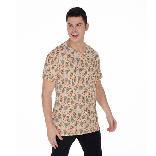Cozy Bear Holiday Cheer - Men's Short Sleeve T-Shirt
