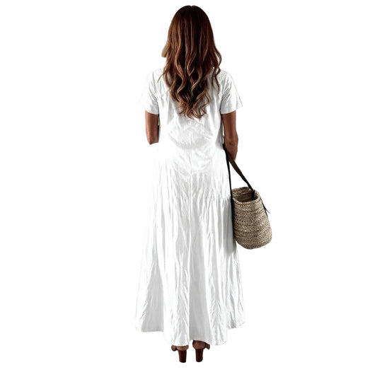Pick Any Print from our Shop - Women's Crew Neck Maxi Dress