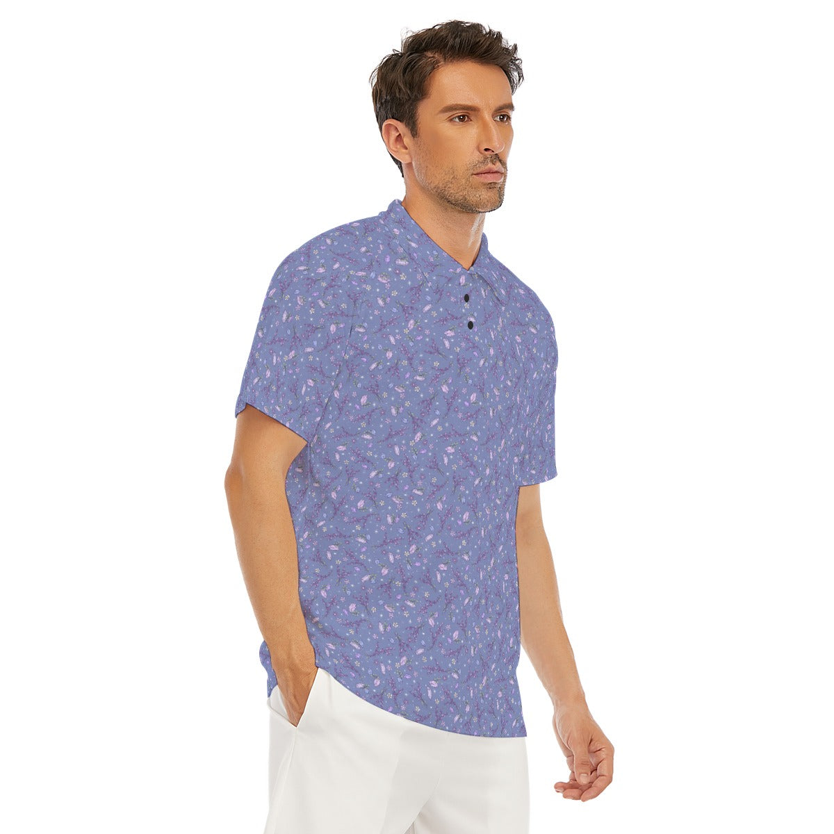 Lavender Vibes - Men's Polo Shirt