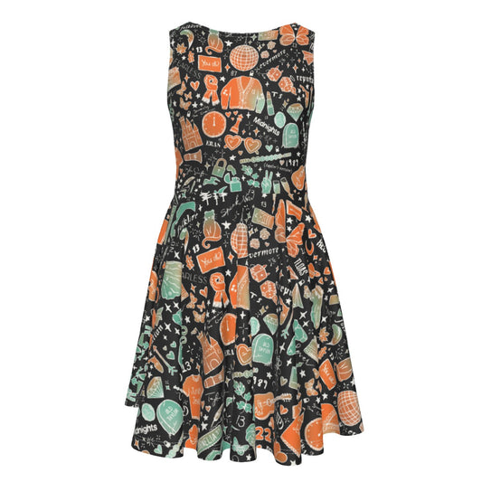 Showgirl Era Icons - Kid's Sleeveless Skater Dress
