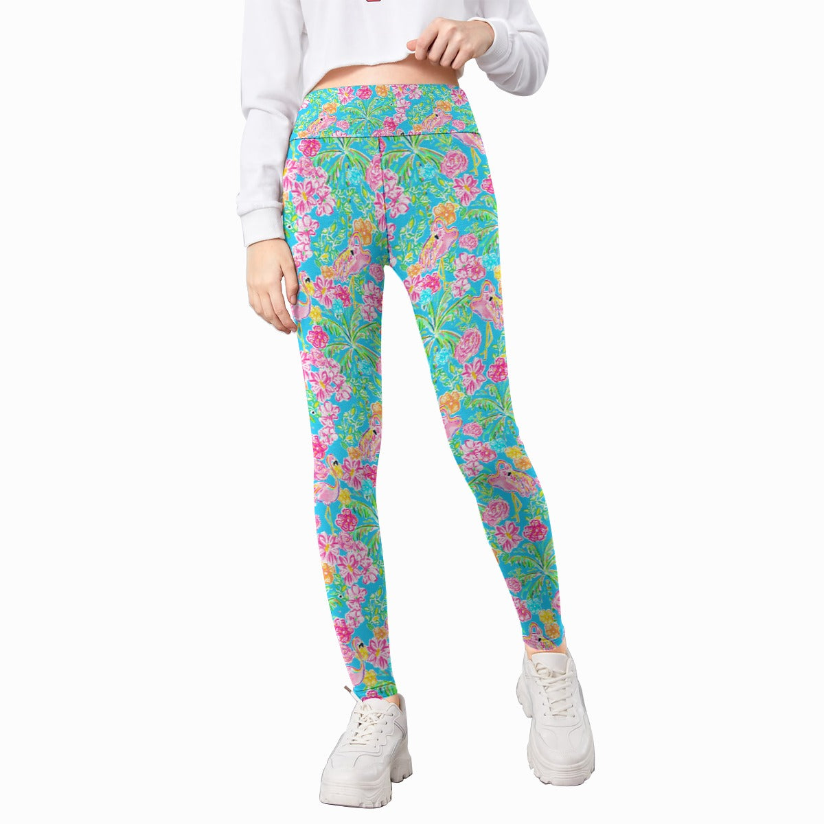Flamingo Fiesta - Kid's Leggings